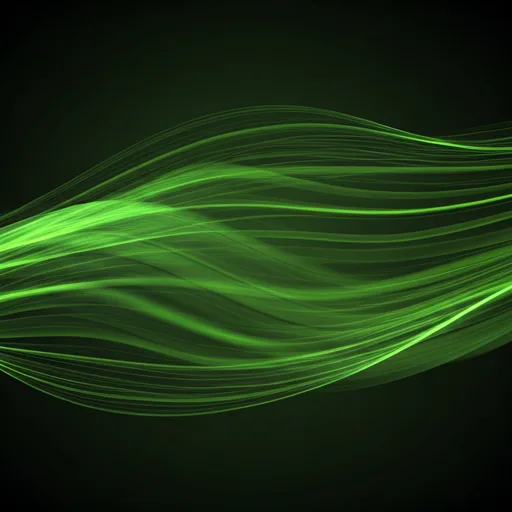 Digital branding abstract waves